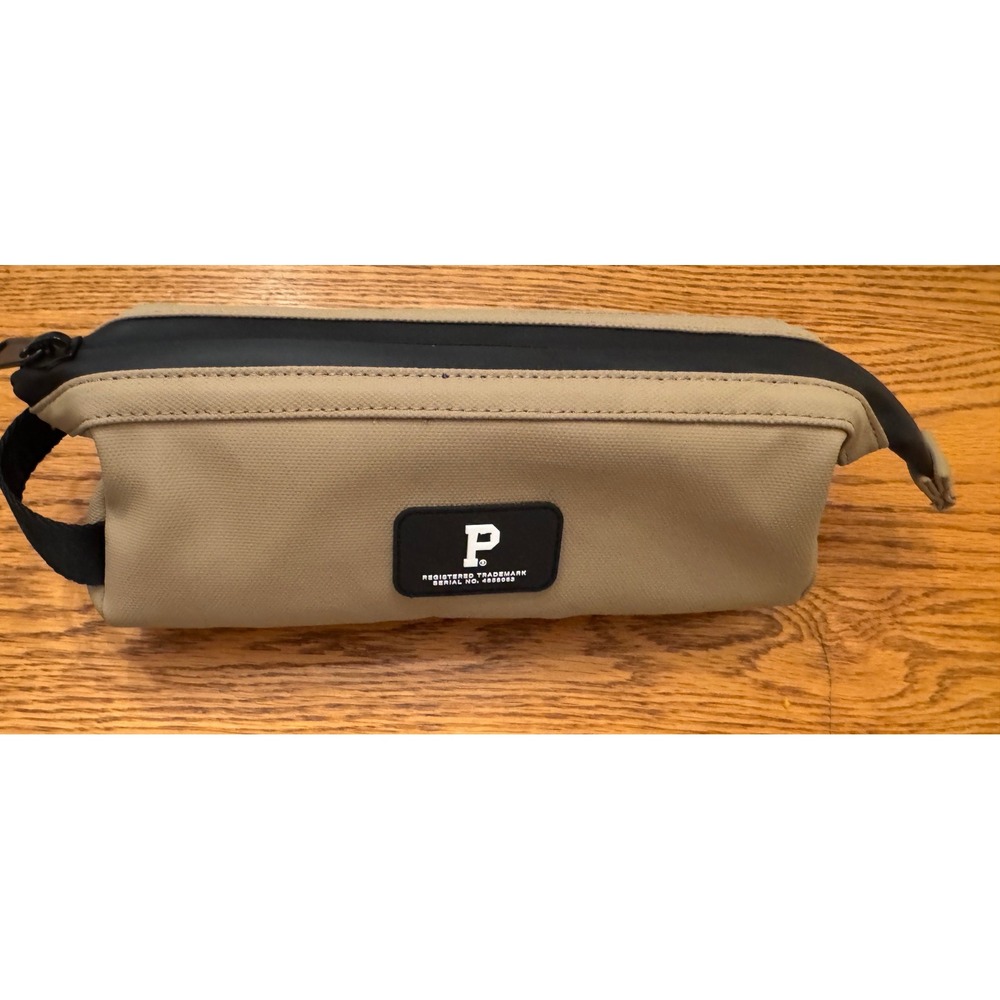 Portland Gear Cascade Pouch Toiletry Bag Tan Canvas Travel Zippered Case Oregon
